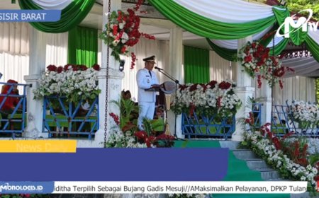 Pemkab Gelar Upacara Peringatan HUT ke-12 Pesisir Barat