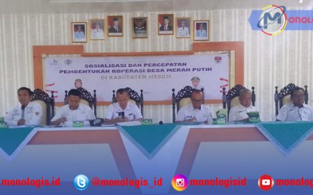 Pemkab Mesuji Sosialisasikan Pembentukan Koperasi Desa Merah Putih