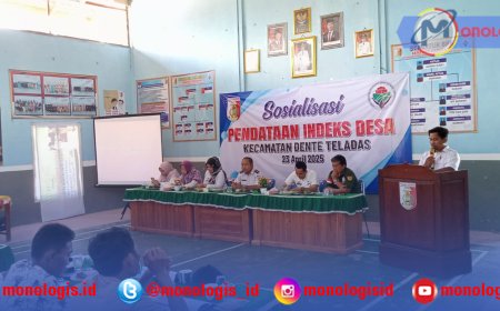 Denteteladas Sosialisasikan Persiapan Pendataan Indeks Desa 2025