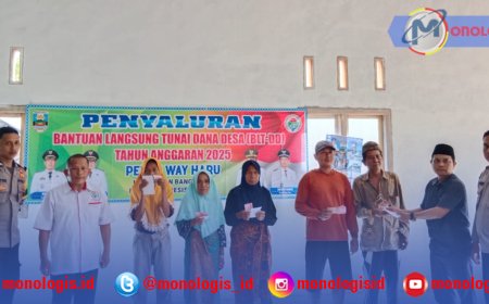 Pekon Wayharu Salurkan BLT-DD Tahap I 2025
