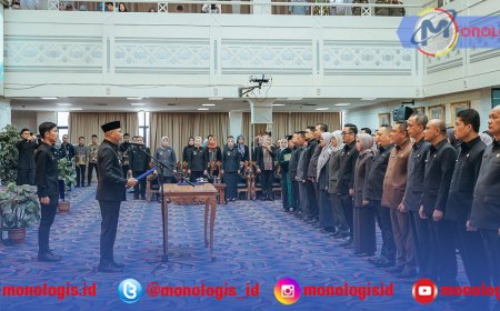 Lantik 59 Pejabat, Mirza Minta Optimalkan Pelayanan