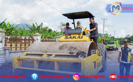 Jihan Groundbreaking Pembangunan Ruas Jalan Gedongtataan-Kedondong