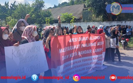 Aliansi Masyarakat Panjang Bersatu Tolak Provokasi Oknum Terkait Banjir