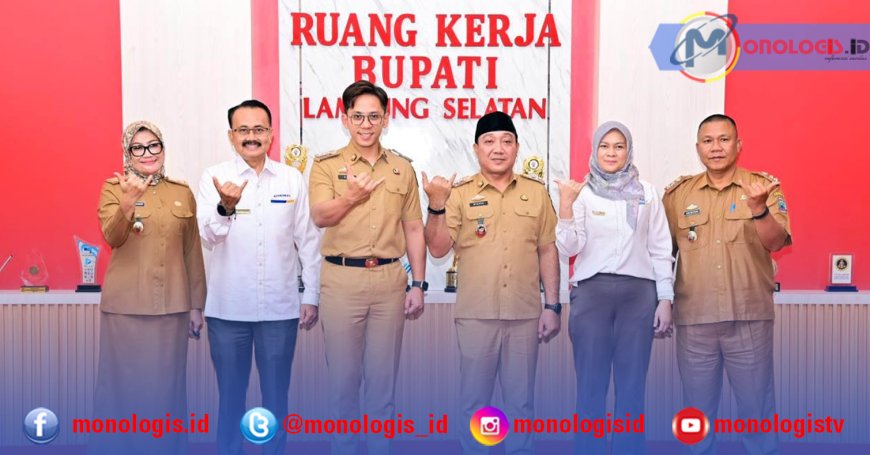 Kakanwil DJPK Bela Sambangi Pemkab Lampung Selatan
