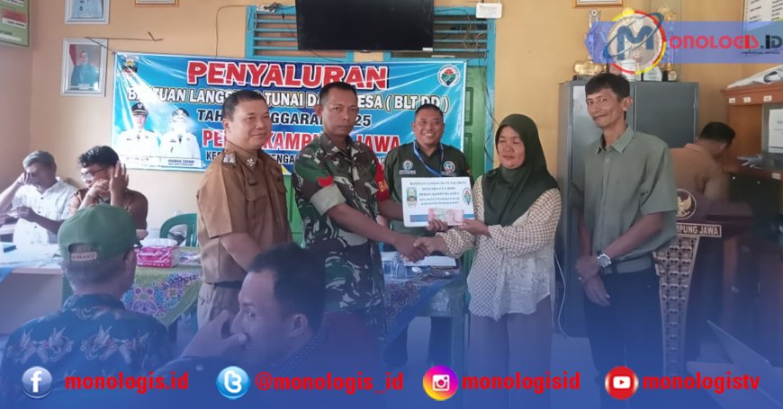 45 KPM Pekon Kampungjawa Terima BLT-DD Tahap 1 2025