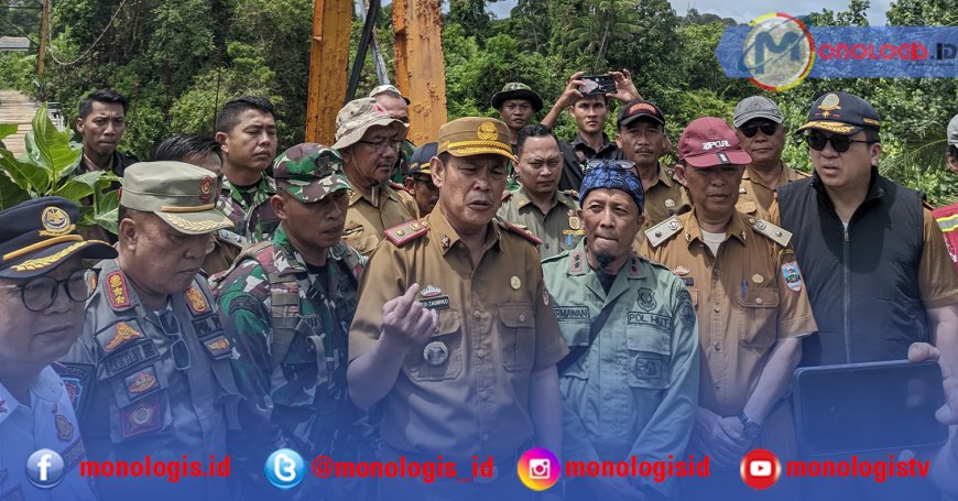 Kebut Pembangunan Jembatan Way Pemerihan, Pekan Ini Pemkab Pesisir Barat Serahkan DED ke TNBBS