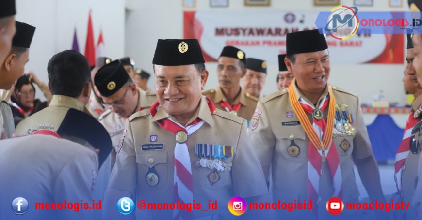 Wakil Bupati Lampung Barat Buka Muscab VII Gerakan Pramuka 2025