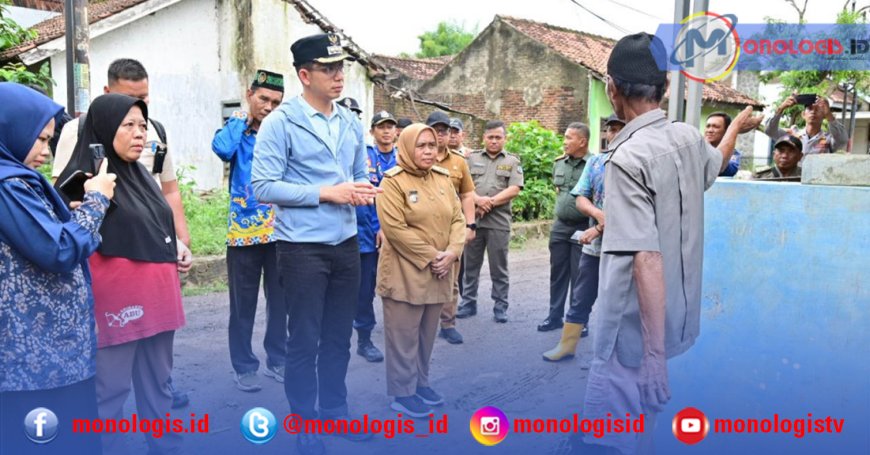 Bupati Lampung Selatan Tinjau Banjir di Dua Kecamatan
