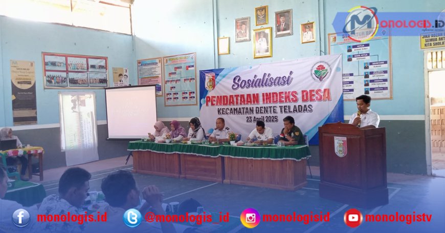 Denteteladas Sosialisasikan Persiapan Pendataan Indeks Desa 2025