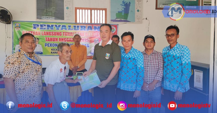 12 KPM Padanghaluan Terima BLT-DD Tahap I 2025