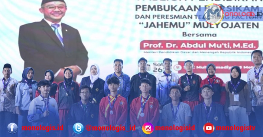 SMK Muhammadiyah Tumijajar Borong Mediali di Porsikam II 2025