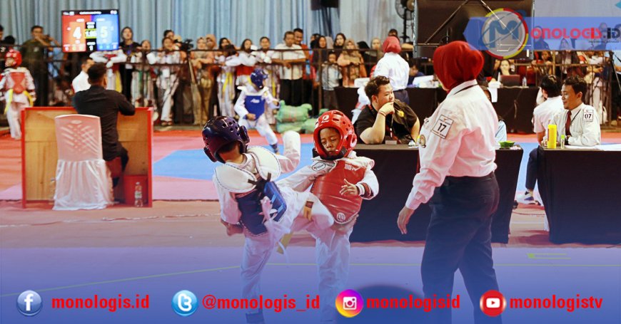 1.000 Atlet Ikuti Kejurnas Taekwondo Piala Gubernur Lampung I
