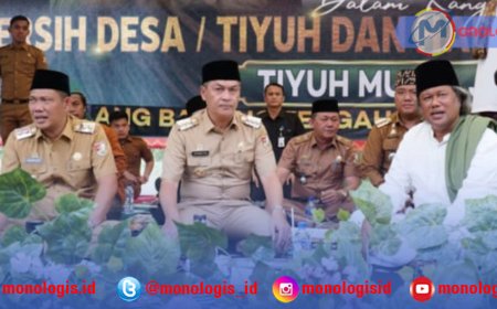 Bupati-Wabup Tulangbawang Barat Hadiri Pengajian Akbar Bersih Desa-Tiyuh