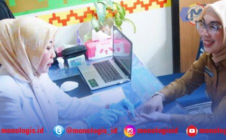 Ulang Tahun, Plt Bupati Waykanan Cek Kesehatan Gratis di Puskesmas Blambangan Umpu