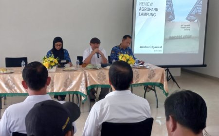 OPD dan Calon Mitra Bahas Review Agropark PKK Lampung