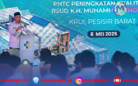 Pembangunan RSUD Pesisir Barat Dipercepat