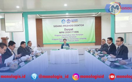 Duryat Resmi Sandang Gelar Doktor Fakultas Pertanian Unila