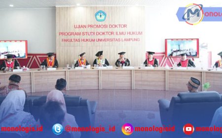 FH Unila Gelar Ujian Terbuka Promosi Doktor