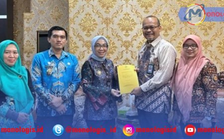Plt Bupati Waykanan Terima Exit Meeting BPK RI Perwakilan Lampung