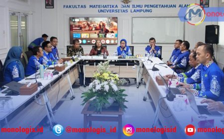 Prodi S-1 Matematika FMIPA Unila Gelar Asesmen Lapangan Akreditasi
