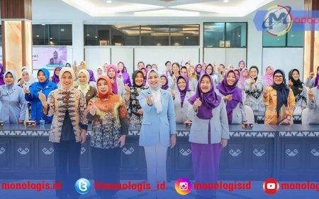 Wulan Sari Mirza Buka Rakerda BKOW Lampung