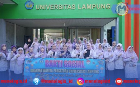 DWP Unila Salurkan 170 Paket Sembako di Bandarlampung