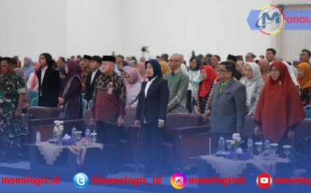 Rektor Unila Hadiri Pengukuhan 15 Guru Besar UIN RIL