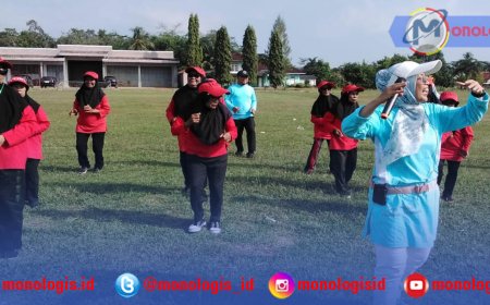 Puskesmas Brabasan Gelar Lomba Senam Sehat Prolanis