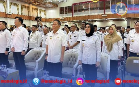 Plt Bupati Waykanan Hadiri Peluncuran Koperasi Merah Putih