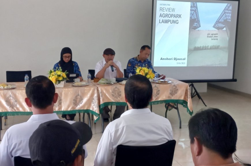 OPD dan Calon Mitra Bahas Review Agropark PKK Lampung