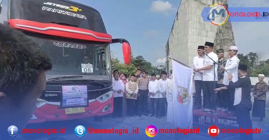 Pemkab Tulangbawang Barat Lepas 146 Jemaah Calon Haji