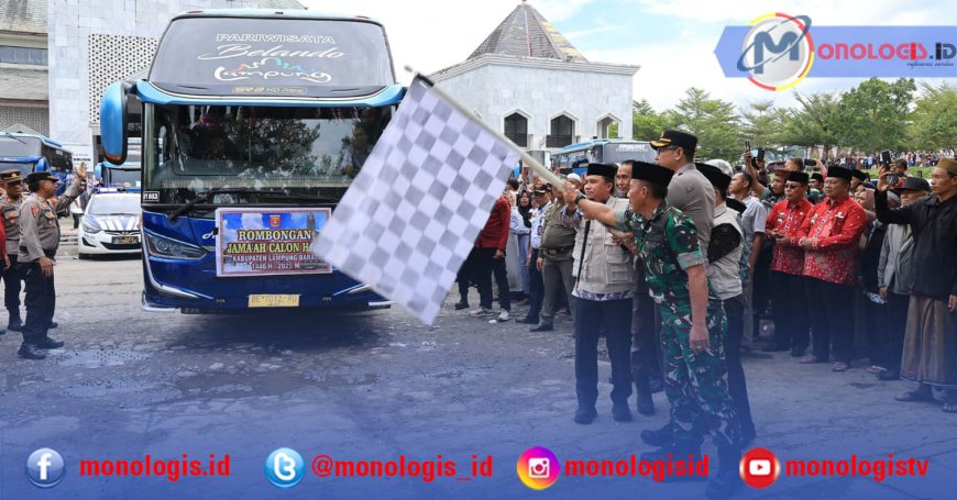 Parosil Lepas 311 Jemaah Calon Haji Lampung Barat