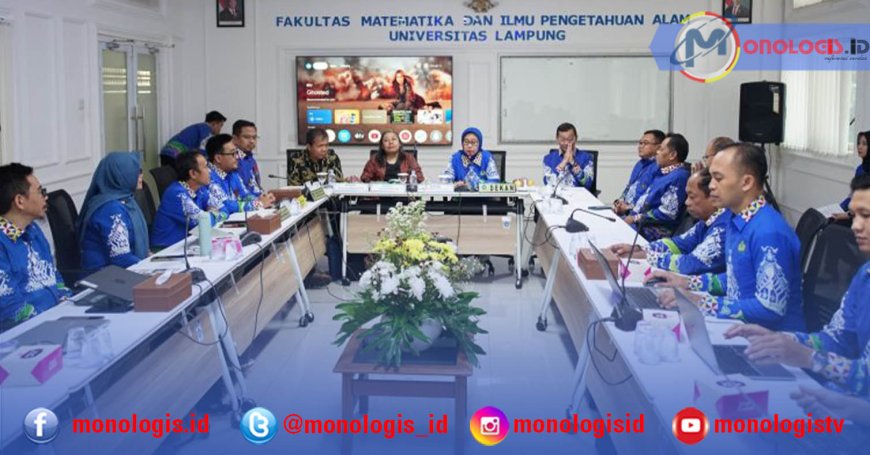 Prodi S-1 Matematika FMIPA Unila Gelar Asesmen Lapangan Akreditasi