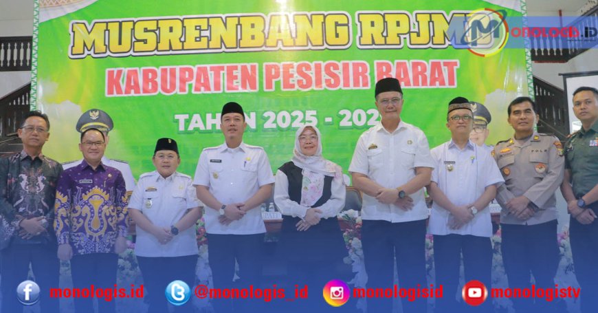 Bappelitbangda Pesisir Barat Gelar Musrenbang RPJMD 2025–2029