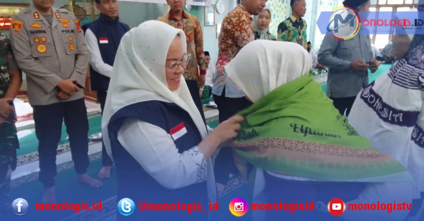 Lepas 69 Jemaah Calon Haji, Ini Pesan Bupati Mesuji