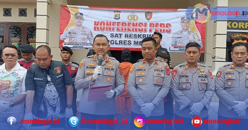 Pelaku Penusukan di Bendungan Albaret Mesuji Dibekuk