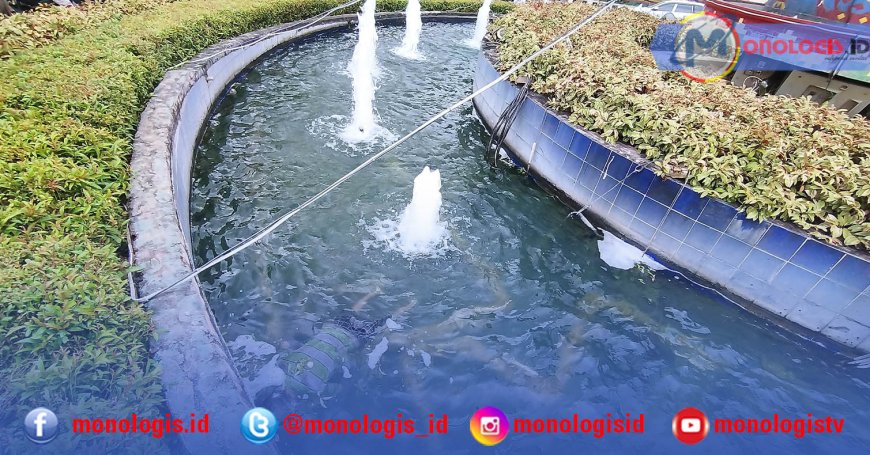 Mayat Anonim Ditemukan di Kolam Pancuran JPO Siger Milenial