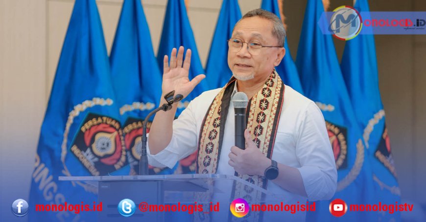 Hadiri HUT PWI Lampung, Zulkifli Hasan: Pers Sahabat Pemerintah