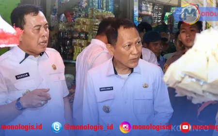 Bupati Tulangbawang Tinjau Ketersediaan Pangan Jelang Iduladha