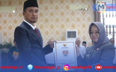 Najmul Fikri Dilantik Sebagai Pj Sekda Mesuji