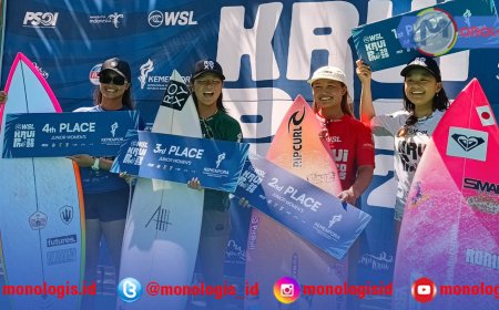 Indonesia Gagal di Final Junior Men dan Women WSL Krui Pro 2025