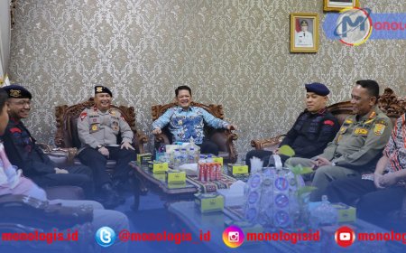 Pj Sekdaprov Lampung Terima Kunjungann Danpas Brimob I Sumatera