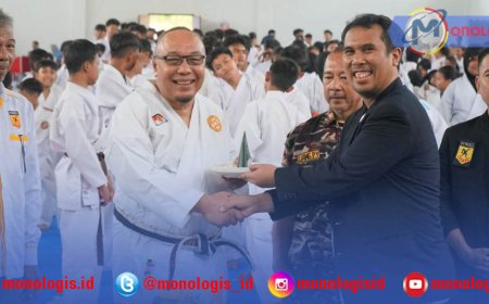 450 Karateka Berlaga di Kejurda BKC Lampung 2025
