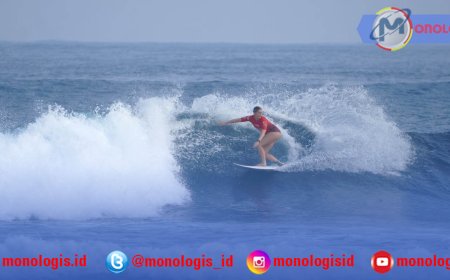 Indonesia Sisakan Satu Peselancar Wanita di Round 16 WSL Krui Pro 2025