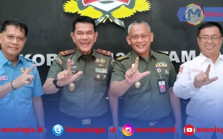 Sekjend DPP FBN RI Monitoring  SPPI Batch 3 di Yonif 9 Marinir Piabung