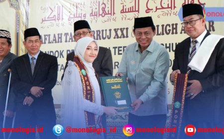 Sekda Lampung Selatan Hadiri Wisuda Ponpes Terpadu Ushuluddin