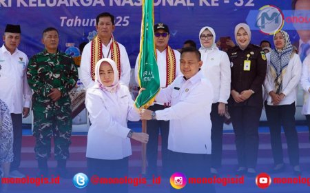 Lampung Selatan Tuan Rumah Kirab Bangga Kencana Tingkat Sumatera