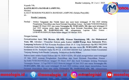 Kuasa Hukum Nuryadin, Kembali Pertanyakan SP3 Nuryadin dan Status Sprindik Baru Darussalam