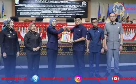 DPRD Lampung Gelar Paripurna Bahas Pertanggungjawaban APBD 2024 dan Dua Raperda