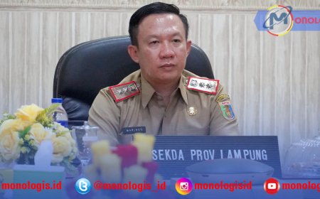 Sekdaprov Lampung ikuti Rakor Pengendalian Inflasi Daerah 2025